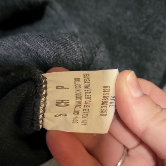 Gray Hoodie - Zip-Up sz. SMALL - Picture 2 of 5